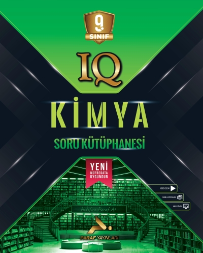9. Sınıf Kimya Soru Kütüphanesi Paraf Yayınları YKS Fotokopi