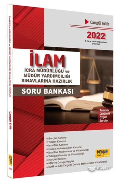 İLAM İCRA MÜDÜRLÜĞÜ SORU BANKASI ÇÖZÜMLÜ YKS Fotokopi