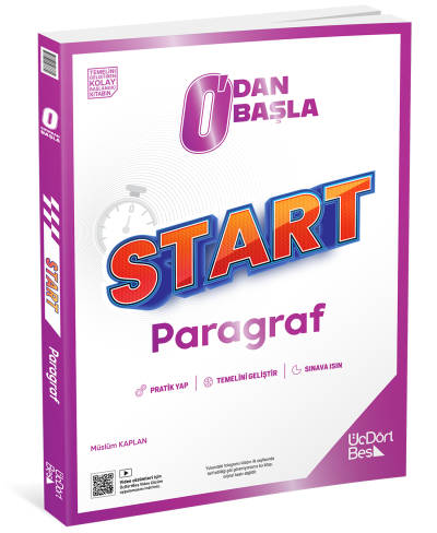 Sıfırdan Başla Start Paragraf ÜçDörtBeş Yayınları YKS Fotokopi