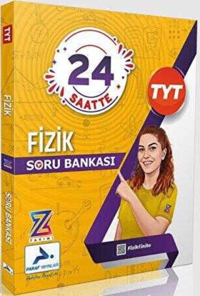 Z Takımı 24 Saatte TYT Fizik Soru Bankası PRF Paraf Yayınları YKS Fotokopi