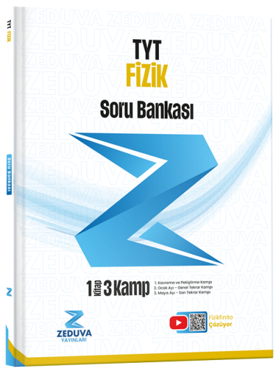 Fizikfinito TYT Fizik 1 Kitap 3 Kamp Soru Bankası Zeduva Yayınları YKS Fotokopi