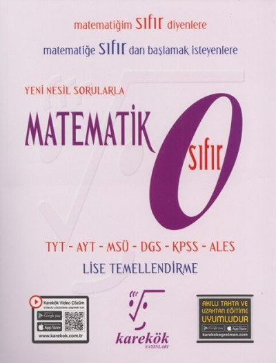Matematik 0 (Sıfır) YKS Fotokopi