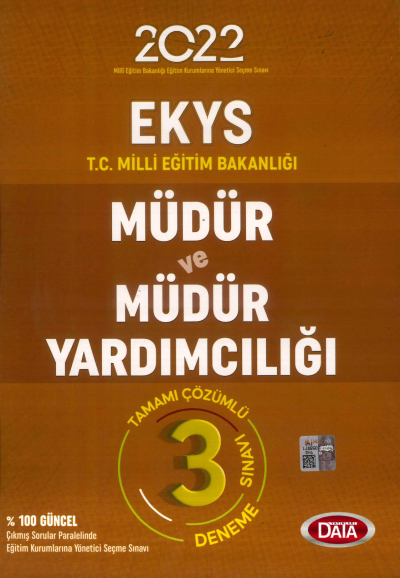 MÜDÜR VE MÜDÜR YARDIMCILIĞI 3 DENEME SINAVI TAMAMI ÇÖZÜMLÜ