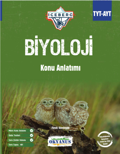 TYT AYT Iceberg Biyoloji Konu Anlatımı Okyanus YKS Fotokopi