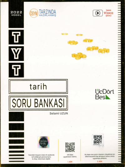 TYT TARİH SORU BANKASI YKS Fotokopi