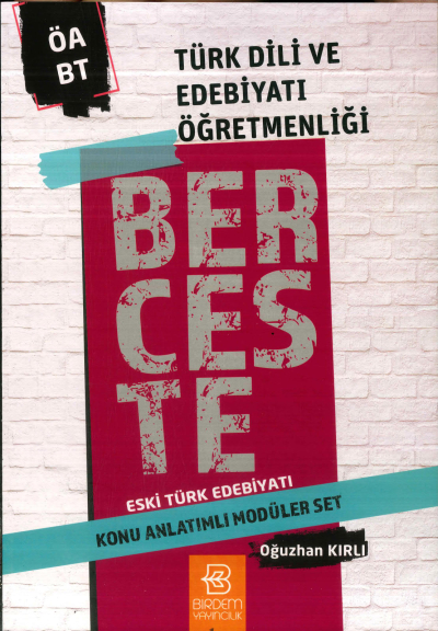 BERCESTE ESKİ TÜRK EDEBİYATI KONU ANLATIMLI MODÜLER SET YKS Fotokopi