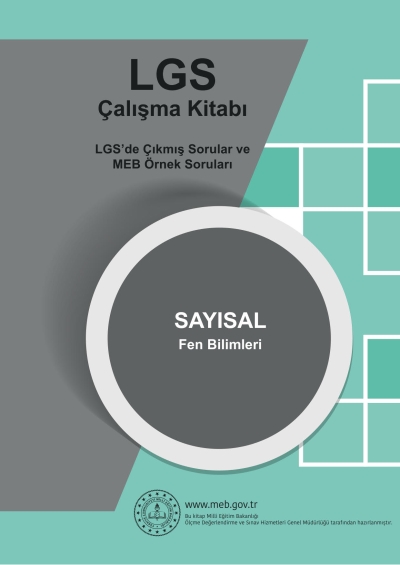 LGS çalışma Kitabı SAYISAL (Fen Bilimleri)