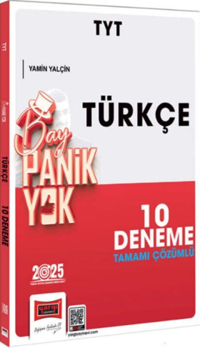 2025 TYT Tamamı Çözümlü Panik Yok Türkçe 10 Deneme Yargı Yayınları YKS Fotokopi