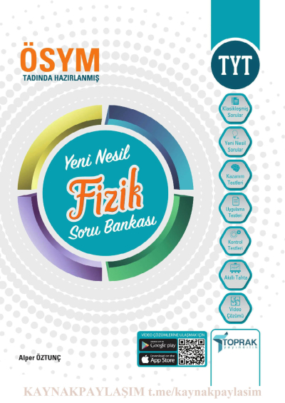 TYT YENİ NESİL FİZİK SORU BANKASI YKS Fotokopi
