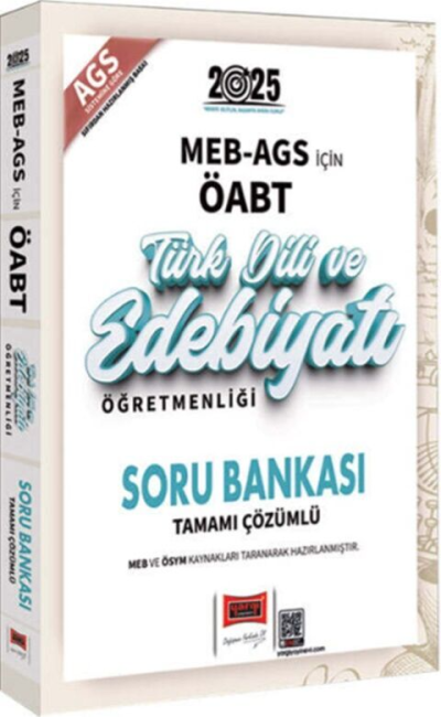 2025 MEB AGS ÖABT Türk Dili ve Edebiyatı Soru Bankası Yargı Yayınları YKS Fotokopi