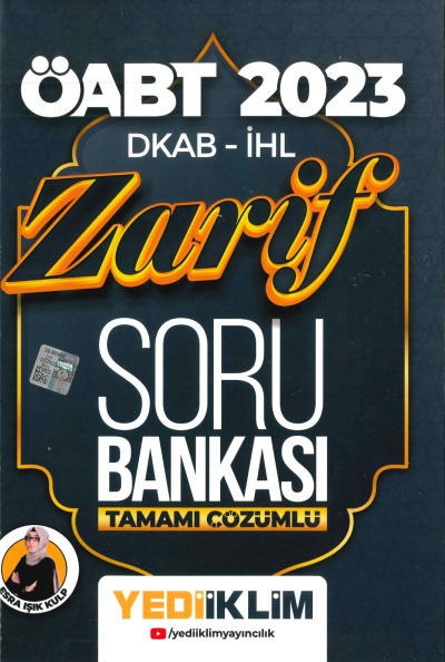 ZARİF SORU BANKASI TAMAMI ÇÖZÜMLÜ YKS Fotokopi