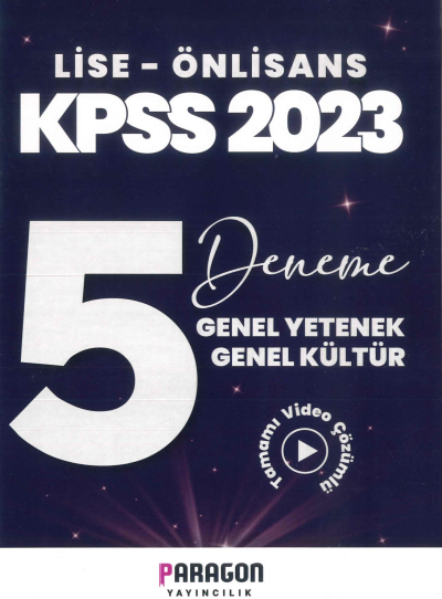 5 DENEME TAMAMI VİDEO ÇÖZÜMLÜ YKS Fotokopi