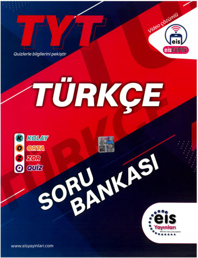Koz Serisi TYT Türkçe Soru Bankası Eis Yayınları