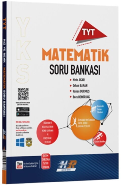 TYT Matematik Soru Bankası Hız ve Renk YKS Fotokopi