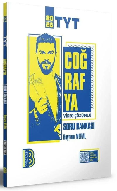 2026 YKS TYT Coğrafya Soru Bankası Çözümlü Bayram Meral Benim Hocam Yayınları YKS Fotokopi