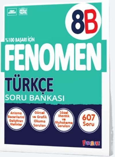 8. Sınıf LGS Türkçe Fenomen Soru Bankası Fenomen Kitap YKS Fotokopi