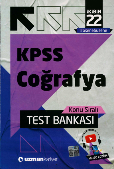 COĞRAFYA TEST BANKASI YKS Fotokopi