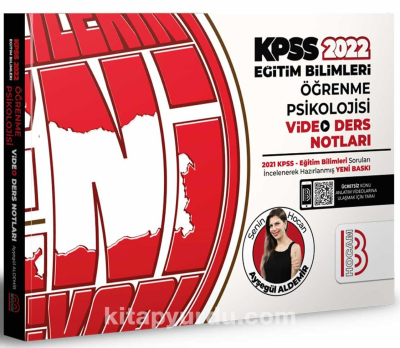 ÖĞRENME PSİKOLOJİSİ VİDEO DERS NOTLARI YKS Fotokopi