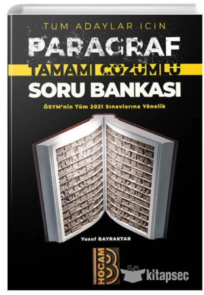 Tüm Adaylar İçin Tamamı Çözümlü PARAGRAF Soru Bankası  YKS Fotokopi