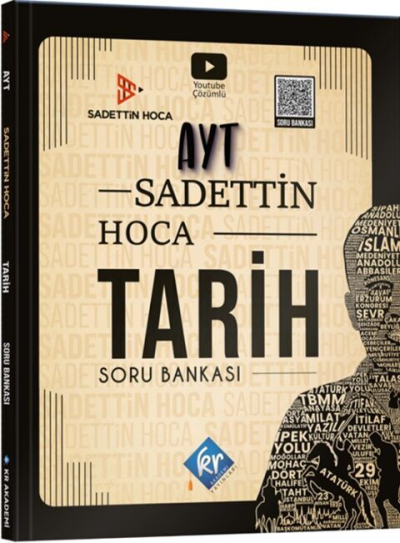 2025 AYT Tarih Sadettin Hoca Soru Bankası KR Akademi YKS Fotokopi