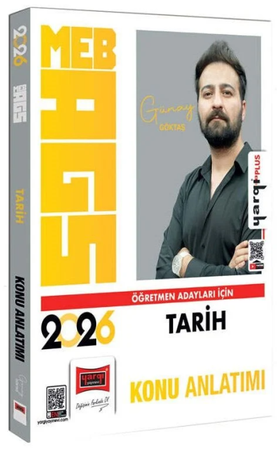 2026 MEB-AGS Öğretmen Adayları İçin Tarih Konu Anlatımı (Günay Göktaş) Yargı Yayınları YKS Fotokopi