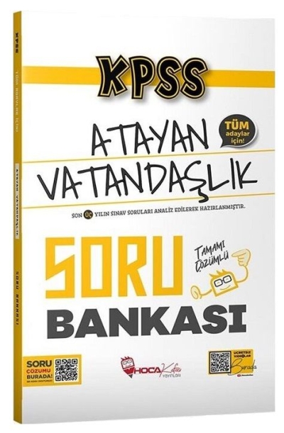 KPSS Vatandaşlık Atayan Soru Bankası Hoca Kafası YKS Fotokopi