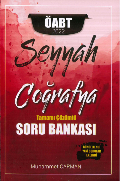 SEYYAH COĞRAFYA TAMAMI ÇÖZÜMLÜ SORU BANKASI YKS Fotokopi