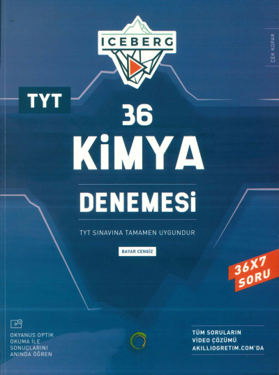 TYT Kimya Iceberg 36 Deneme Okyanus Yayınları YKS Fotokopi