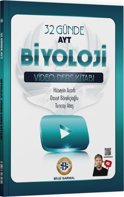 AYT Biyoloji 32 Günde Video Ders Kitabı Bilgi Sarmal YKS Fotokopi