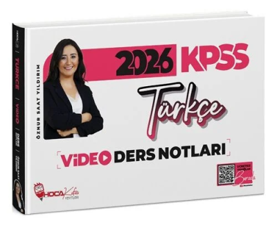 2026 KPSS Türkçe Video Ders Notları Öznur Saat Yıldırım Hoca Kafası Yayınları YKS Fotokopi
