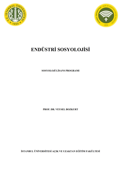 Endüstri Sosyolojisi YKS Fotokopi