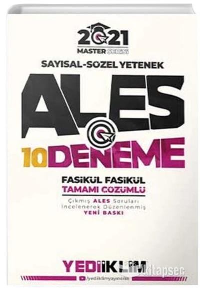 MASTER ALES 10!LU DENEME SAYISAL SÖZEL YETENEK YKS Fotokopi