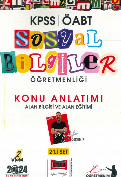 ÖABT SOSYAL BİLGİLER KONU ANLATIMI 2'Lİ SET (2. MODÜL) YKS Fotokopi