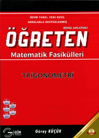 TYT-AYT ÖĞRETEN MATEMATİK TRİGONEMETRİ KONU ANLATIMLI YKS Fotokopi