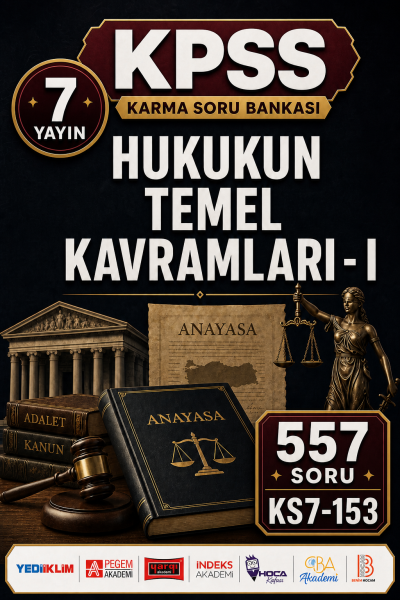 Hukukun Temel Kavramları - I 7 Yayın 557 Soru YKS Fotokopi