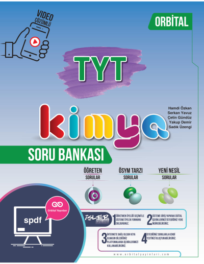TYT Kimya Soru Bankası Orbital YKS Fotokopi