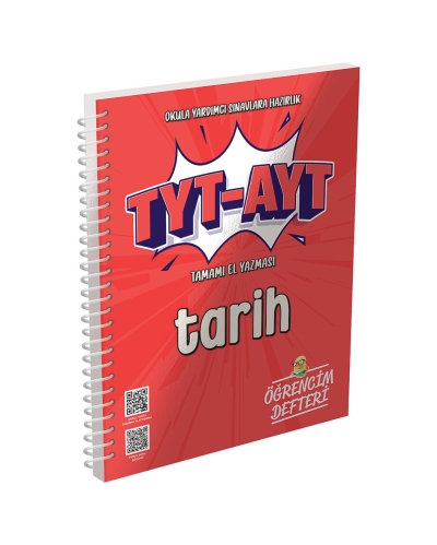 TYT AYT Tarih Öğrencim Defter Murat Yayınları YKS Fotokopi