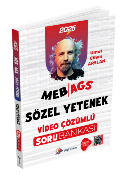 2025 MEB AGS Sözel Yetenek Tamamı Video Çözümlü Soru Bankası Dizgi Kitap YKS Fotokopi