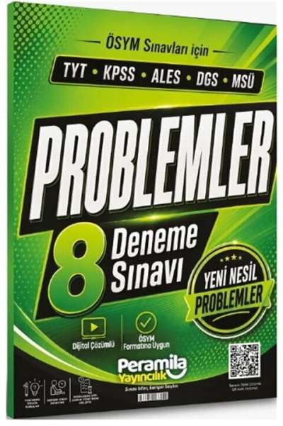 Problemler 8 Deneme Peramila Yayınları YKS Fotokopi