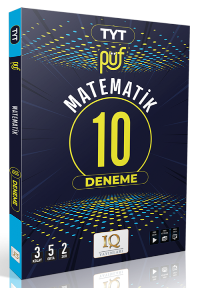 TYT Matematik Püf 10 Branş Denemesi IQ Yayınları YKS Fotokopi