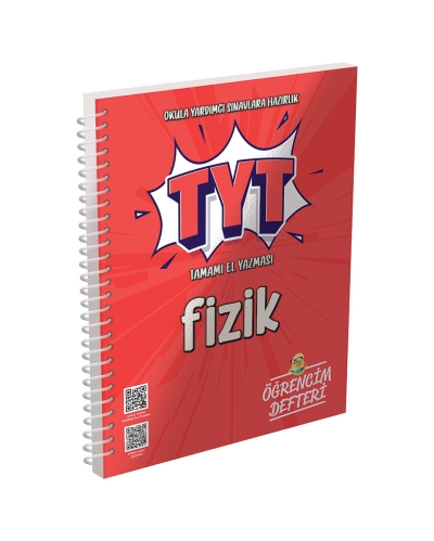 TYT Fizik Öğrencim Defteri Murat Yayınları YKS Fotokopi