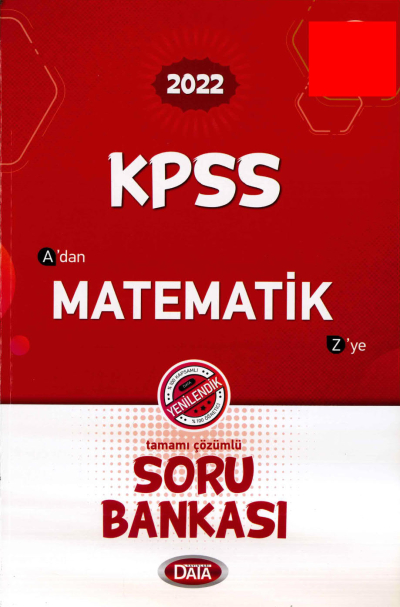A'DAN Z'YE MATEMATİK ÇÖZÜMLÜ SORU BANKASI YKS Fotokopi