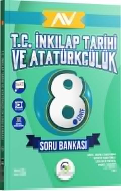 8. Sınıf LGS T.C. İnkılap Tarihi ve Atatürkçülük Soru Bankası Av Yayınları YKS Fotokopi