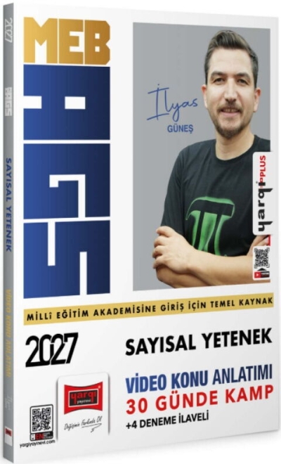 MEB-AGS Sayısal Yetenek 30 Günde Kamp Video Konu Anlatımı Yargı Yayınları YKS Fotokopi