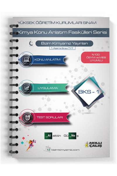 Alaittin Güneş TYT Kimya Kampı Bizim Kimyamız Yayınları YKS Fotokopi