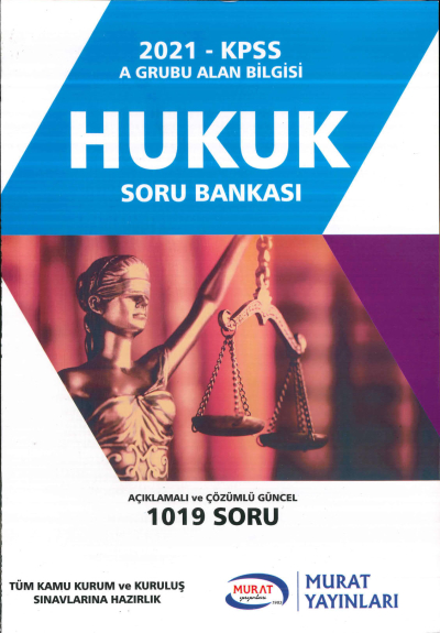 HUKUK SORU BANKASI AÇIKLAMALI GÜNCEL ÇÖZÜMLÜ 1019 SORU YKS Fotokopi