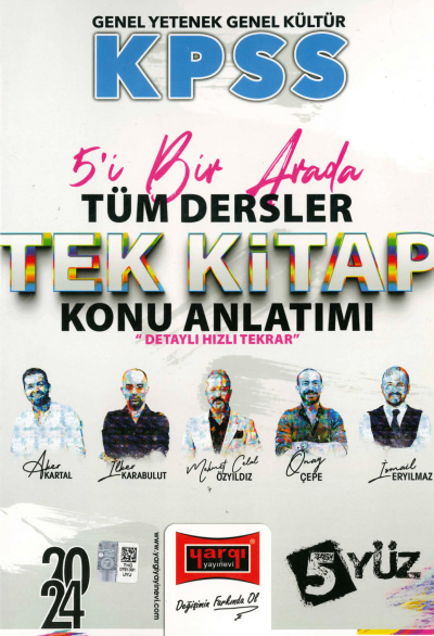 5'İ 1 ARADA TÜM DERSLER TEK KİTAP KONU ANLATIMI DETAYLI HIZLI TEKRAR (5YÜZ SERİSİ) YKS Fotokopi