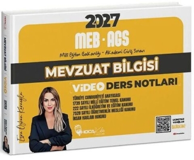 MEB AGS Mevzuat Bilgisi Video Ders Notları Hoca Kafası YKS Fotokopi