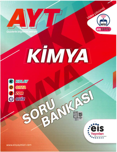 Koz Serisi Ayt Kimya Soru Bankası Eis Yayınları YKS Fotokopi