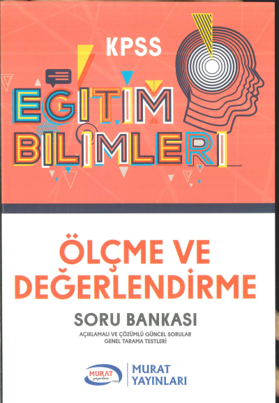 ÖLÇME VE DEĞERLENDİRME SORU BANKASI YKS Fotokopi